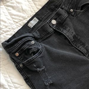 Gap Black stretch skinny jeans
